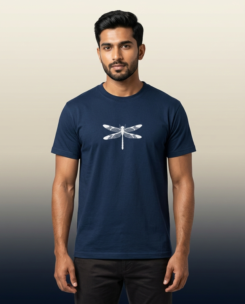 Dragonfly Print T-shirt