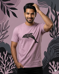 Flower Dolphin T-shirt
