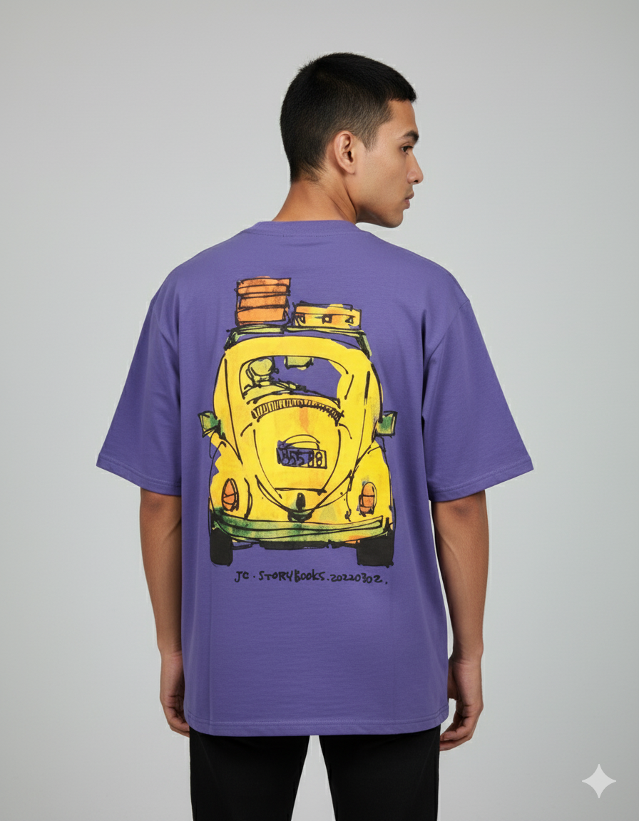 STITCH ME SM-1916 Oversized T-shirt