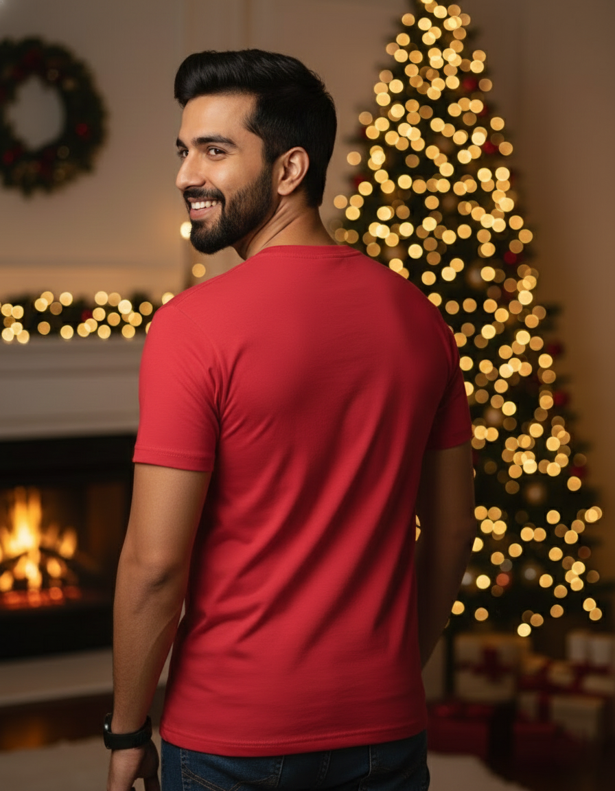 Where My HO’s Christmas T-shirt - Red