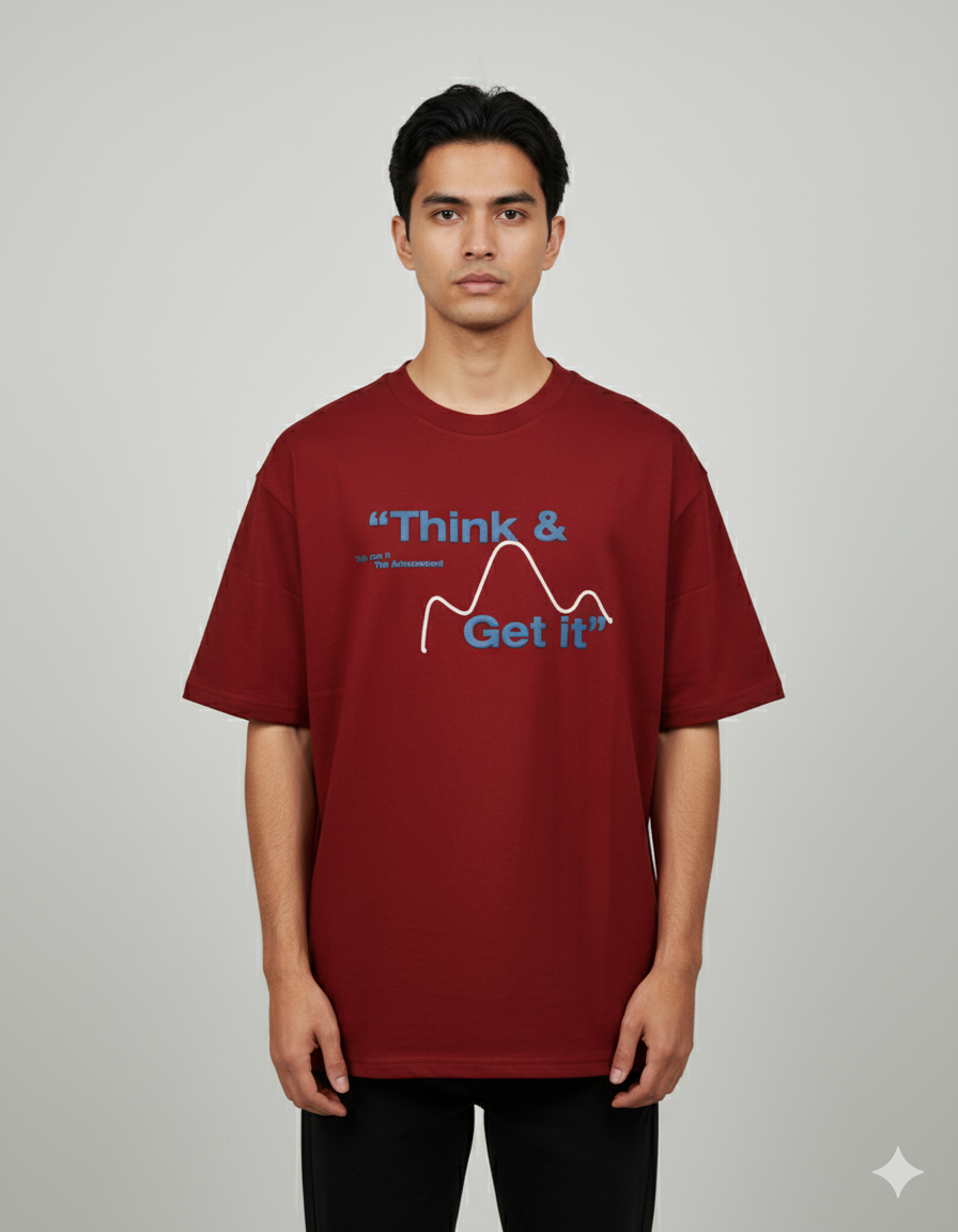 STITCH ME SM-1920 Oversized T-shirt