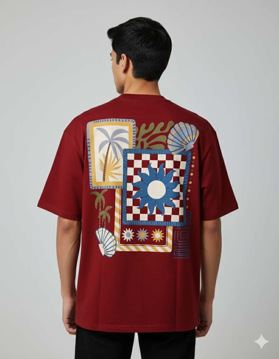 STITCH ME SM-1920 Oversized T-shirt