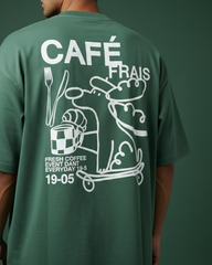 The 'Café Frais' Skater Graphic Co-ord Set