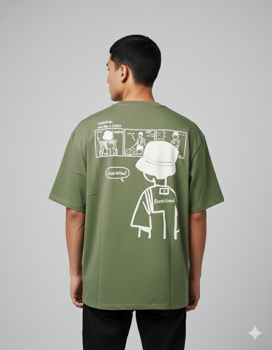 STITCH ME SM-1907 Oversized T-shirt