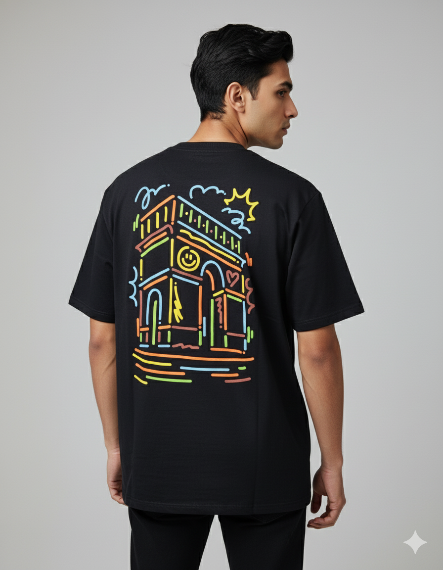 STITCH ME SM-1904 Oversized T-shirt