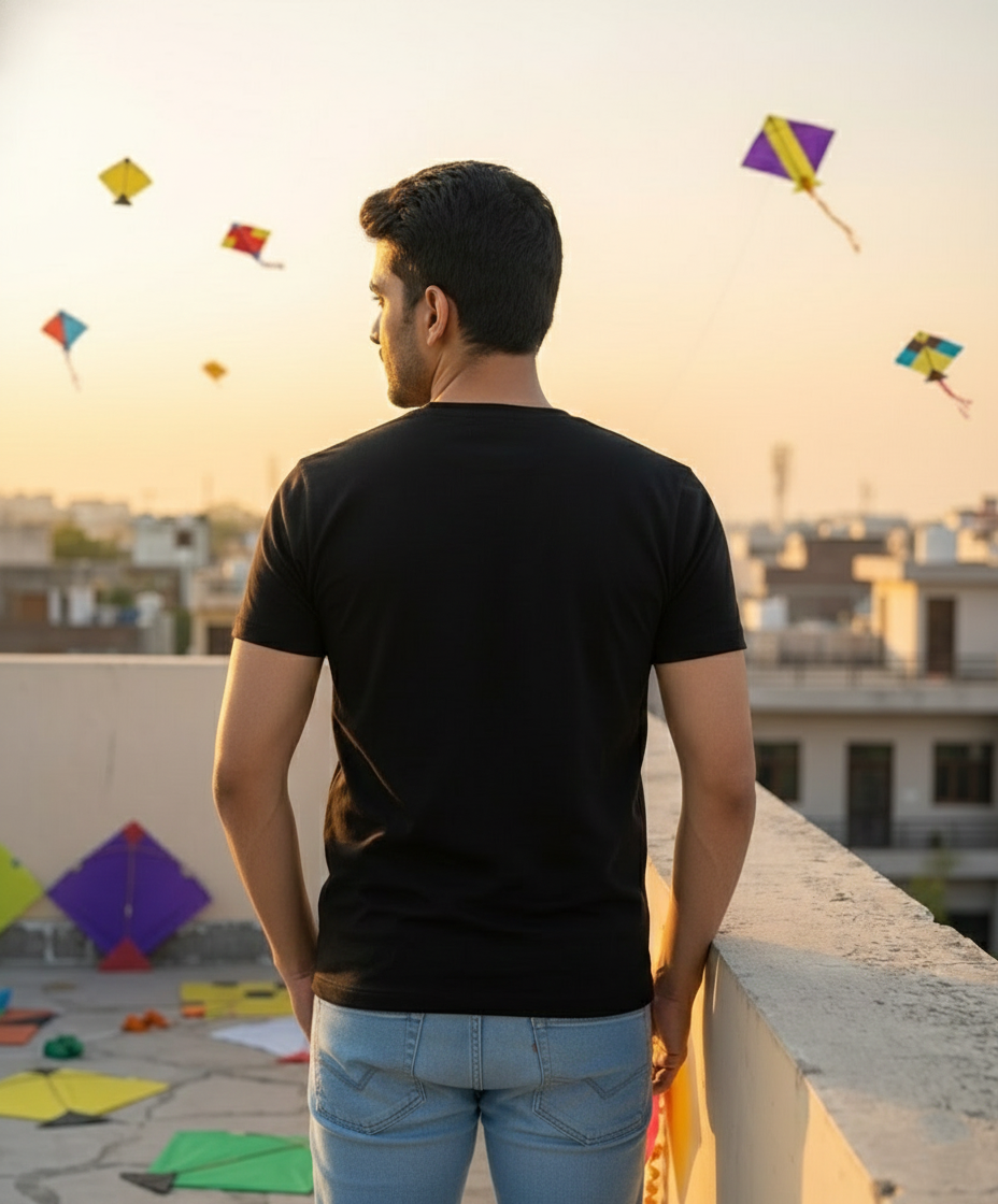 Professional Patangbaaz T-shirt - Black