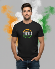 Flag Chakra T-shirt - Black