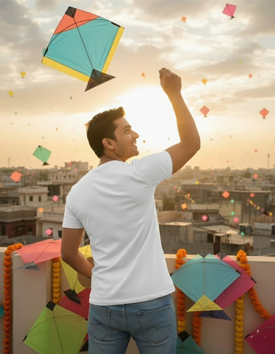 Fall Rise Fly Again T-shirt - White