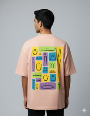 STITCH ME SM-1918 Oversized T-shirt