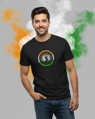 Flag Chakra T-shirt - Black