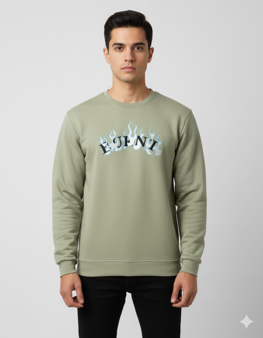 Burnt Men's Full Sleeve T-shirt
