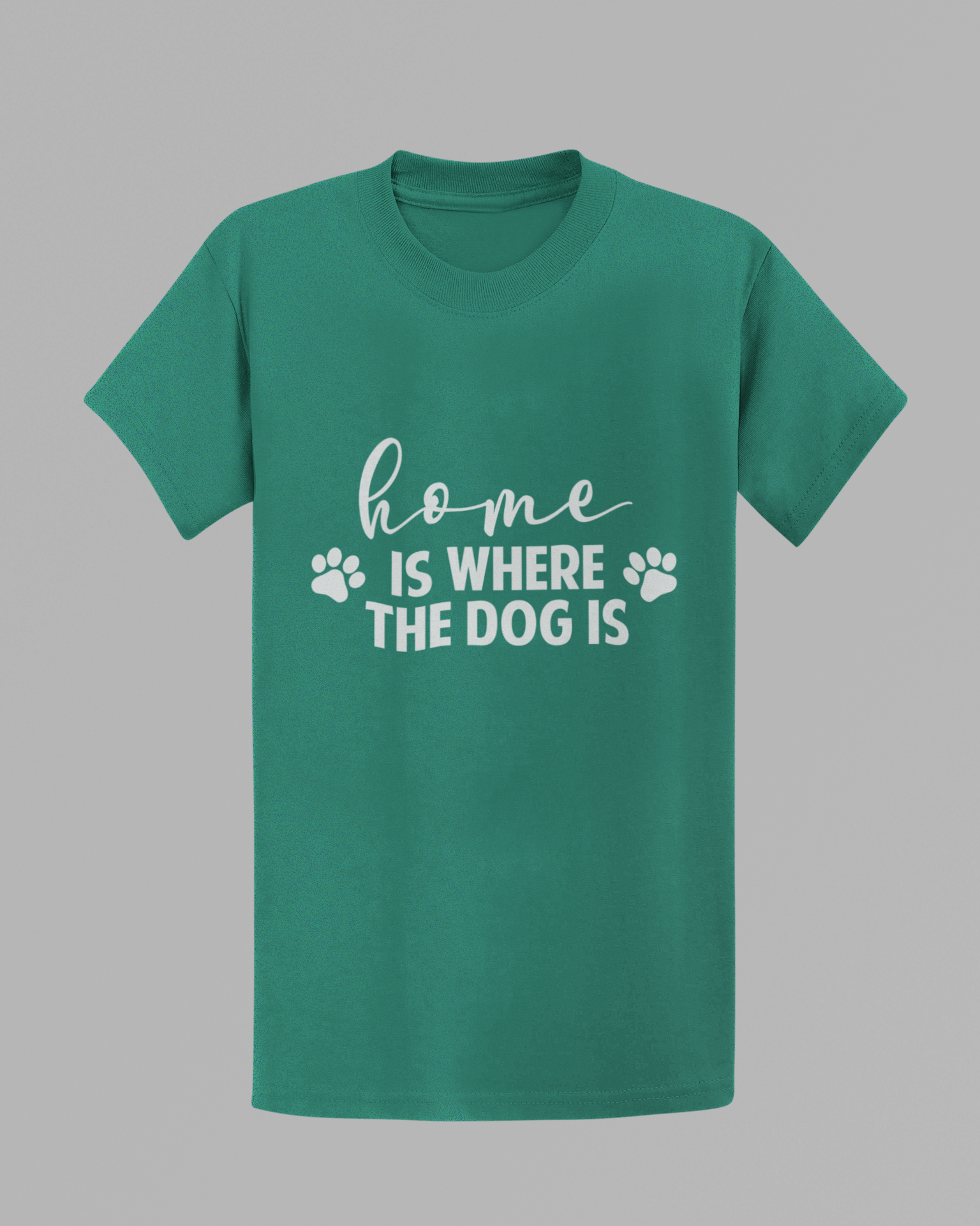 Home With A Dog T-shirt