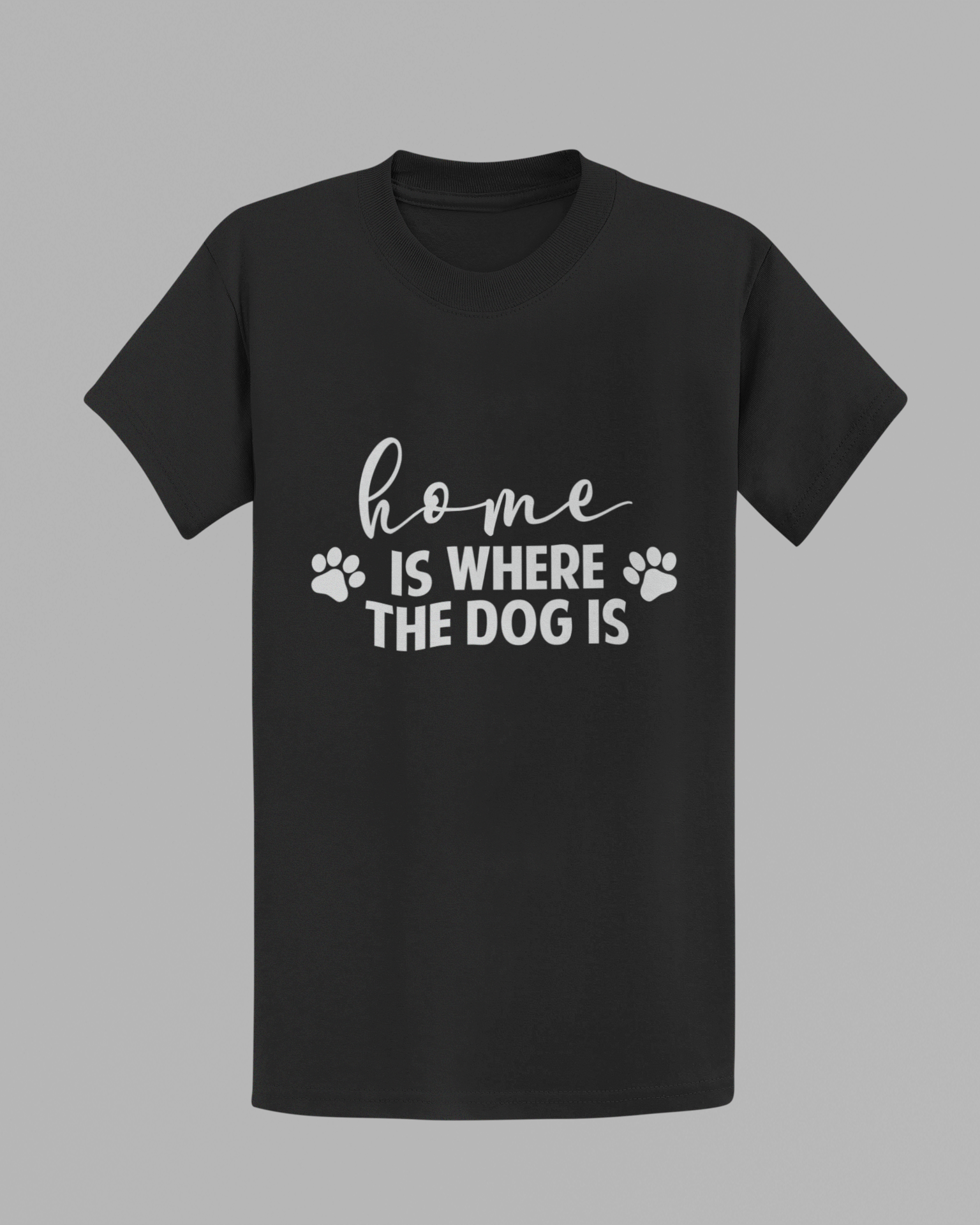 Home With A Dog T-shirt