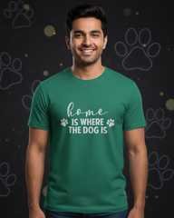 Home With A Dog T-shirt