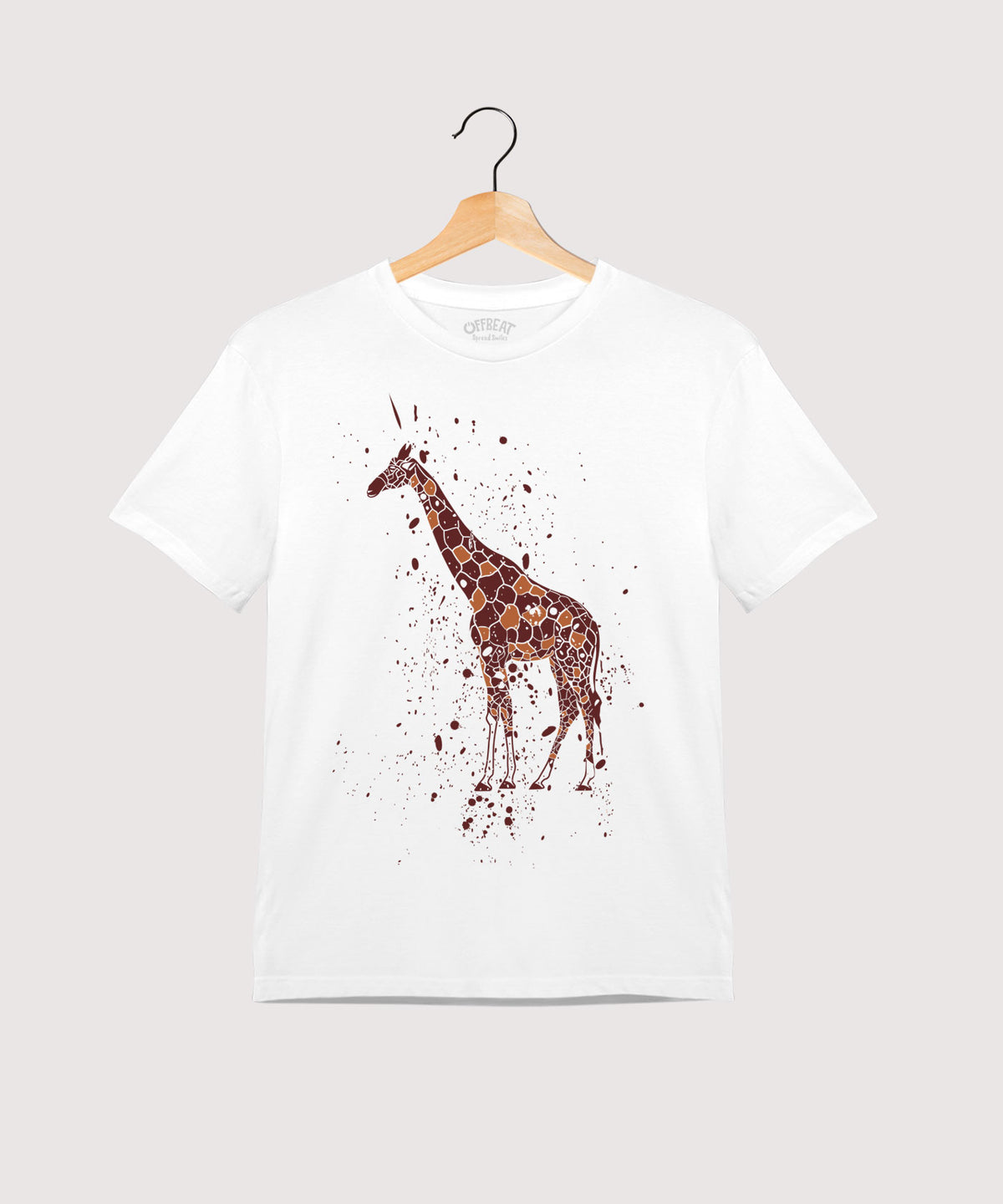 Giraffe Printed T-shirt for Kids