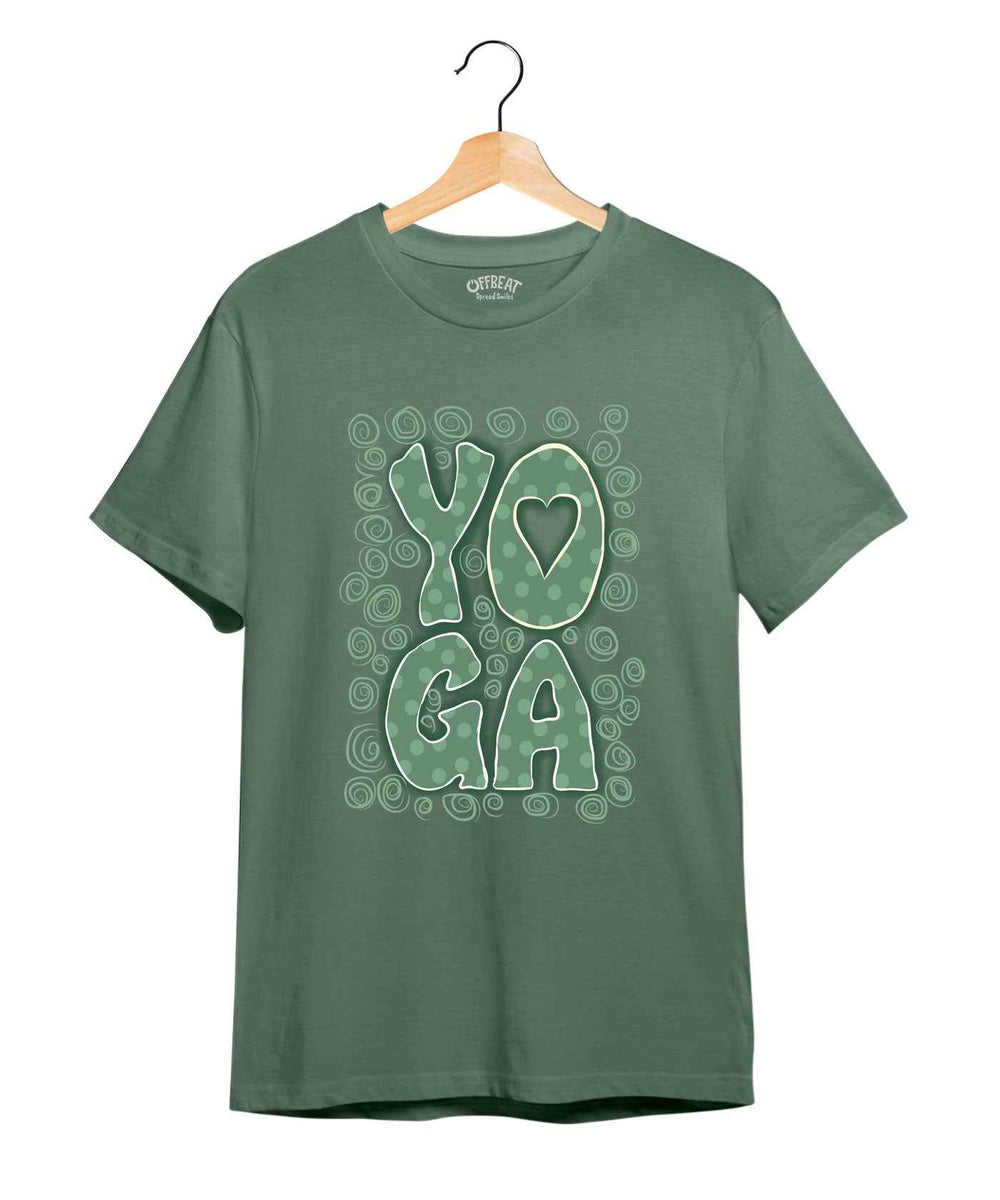 Green Yoga T-shirt
