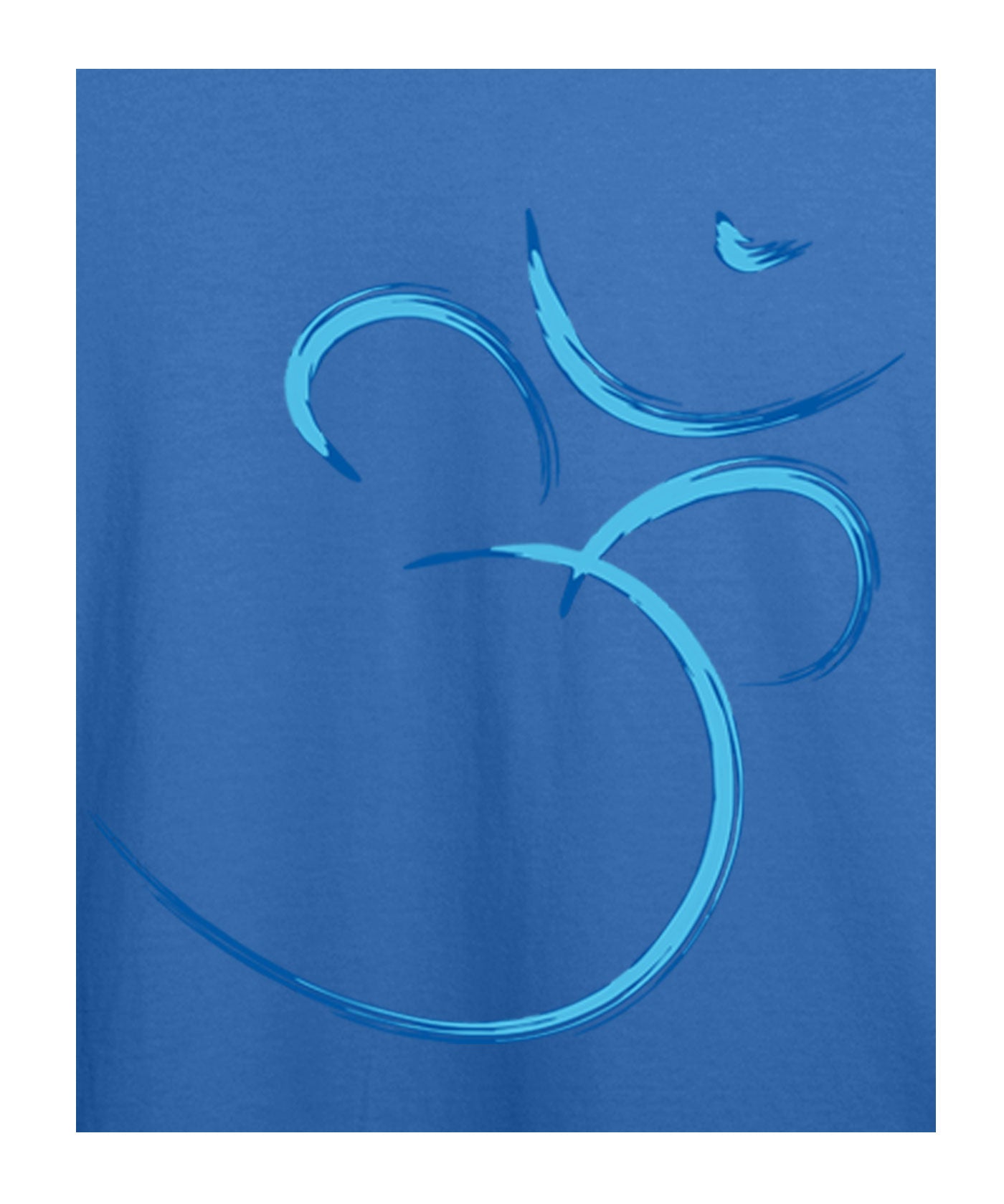 Embossed Om T-Shirt