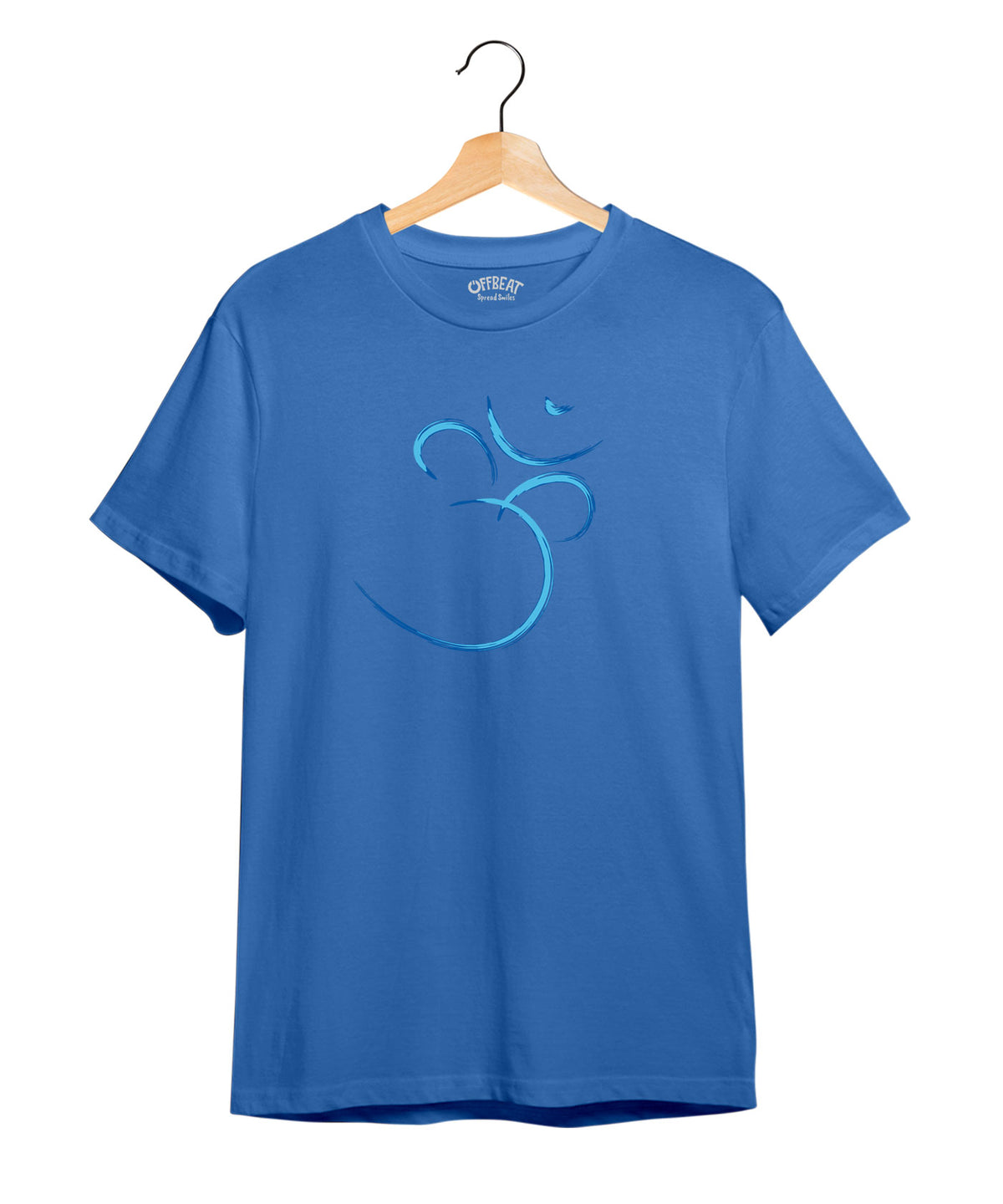 Embossed Om T-Shirt