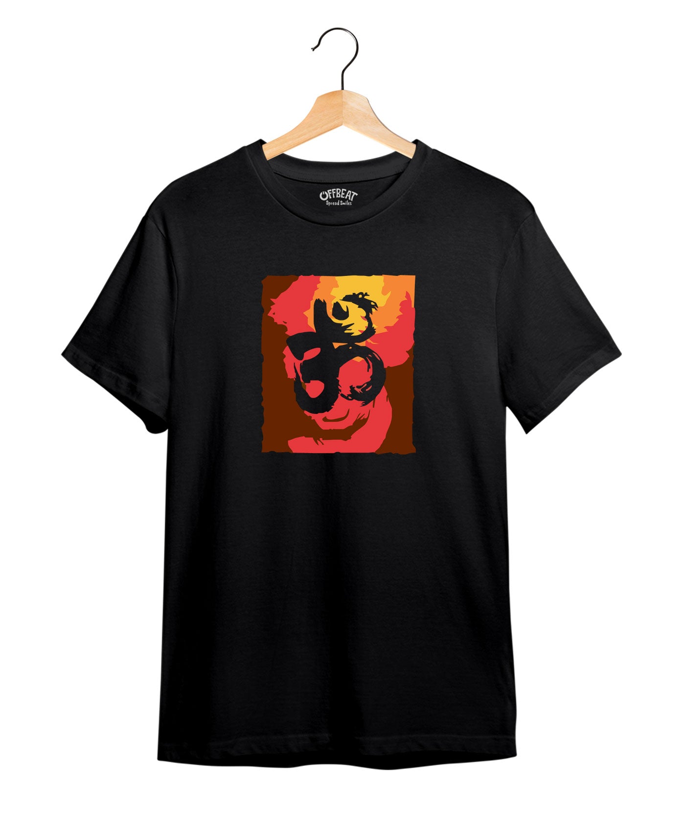 Dynamic Om Printed T-Shirt