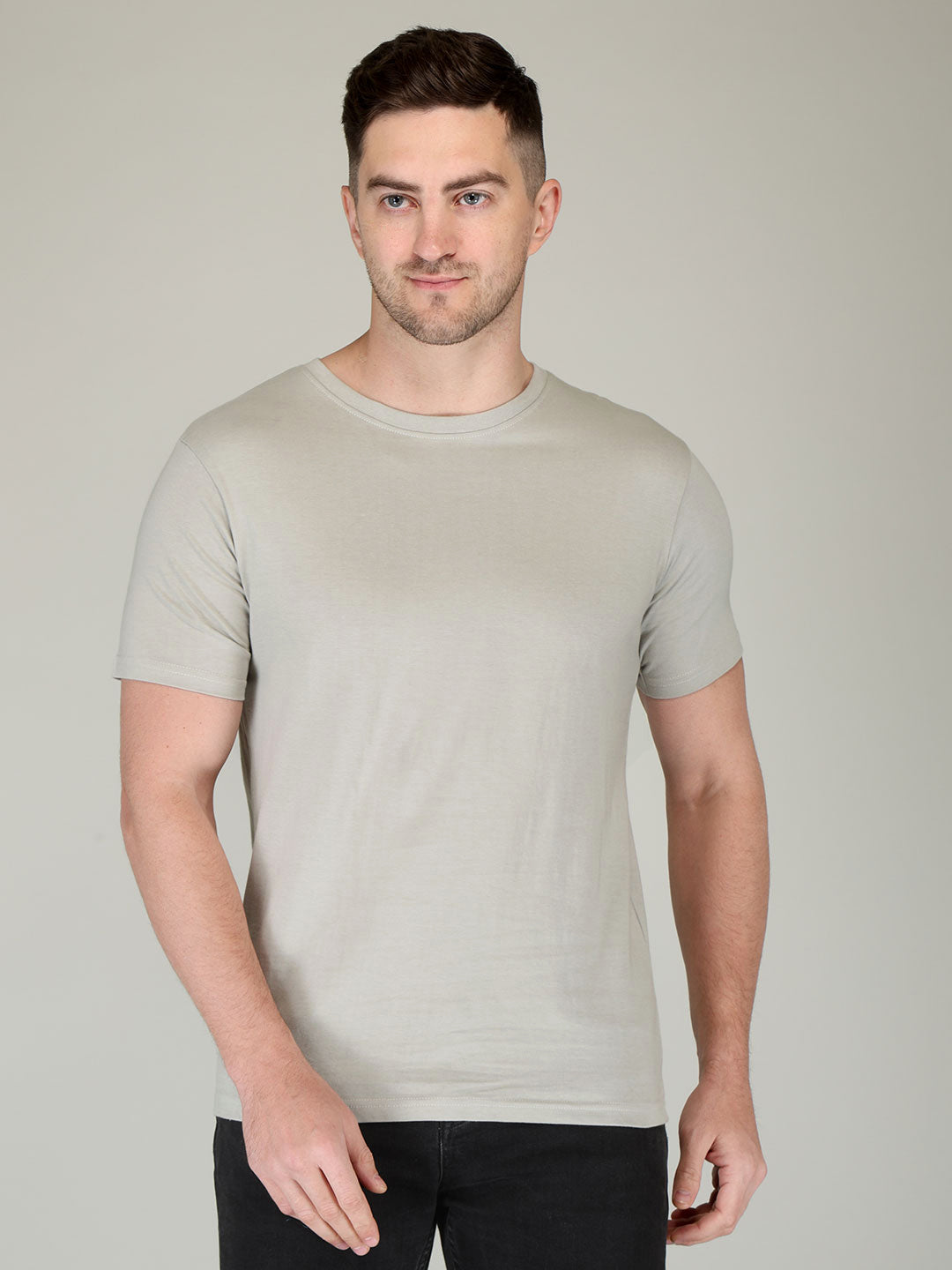 Plain Men's Half Sleeve T-shirt