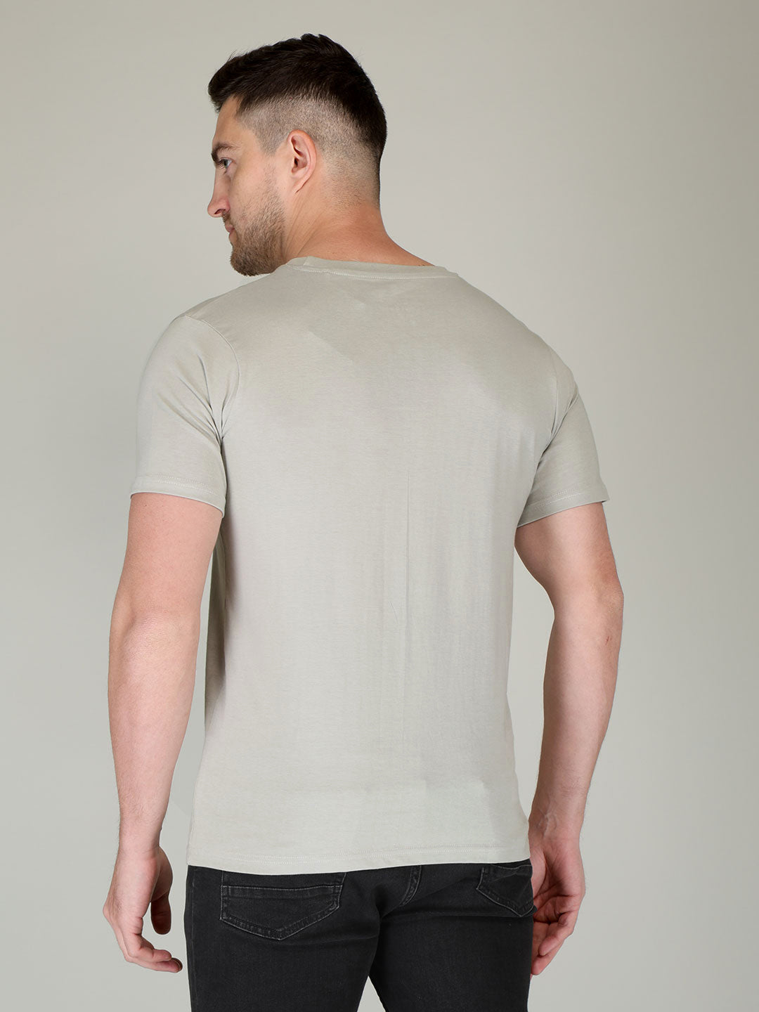 Plain Men's Half Sleeve T-shirt
