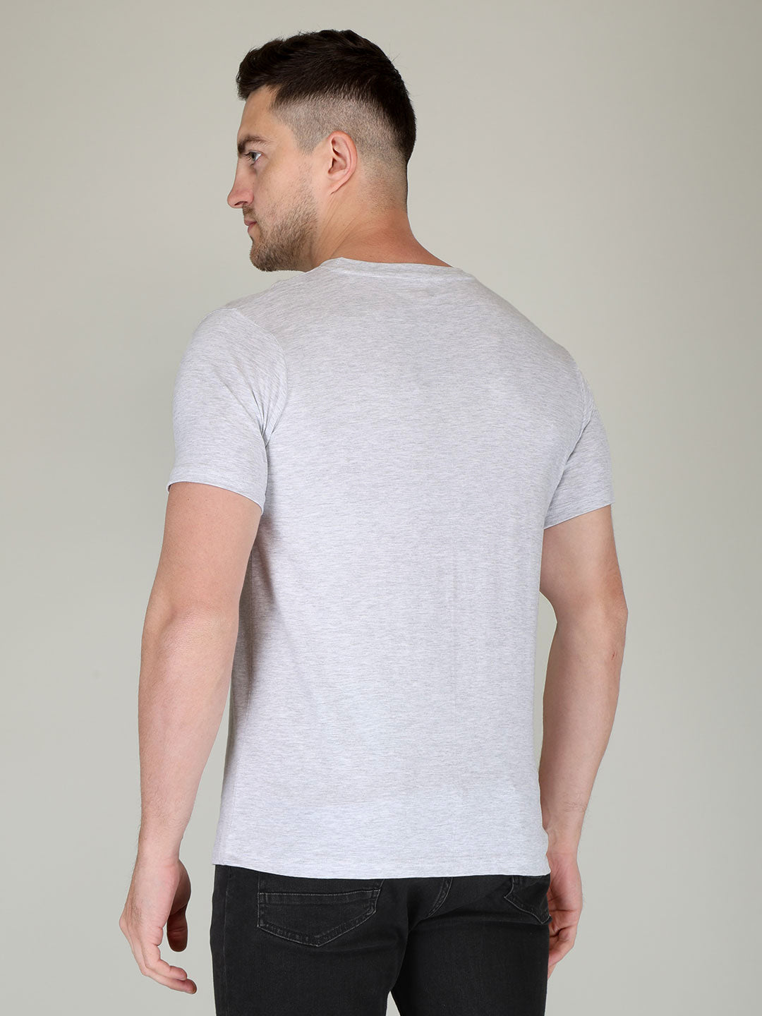 Plain Men's Half Sleeve T-shirt