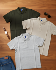Subtle & Stylish Polo T-Shirts Combo of 3