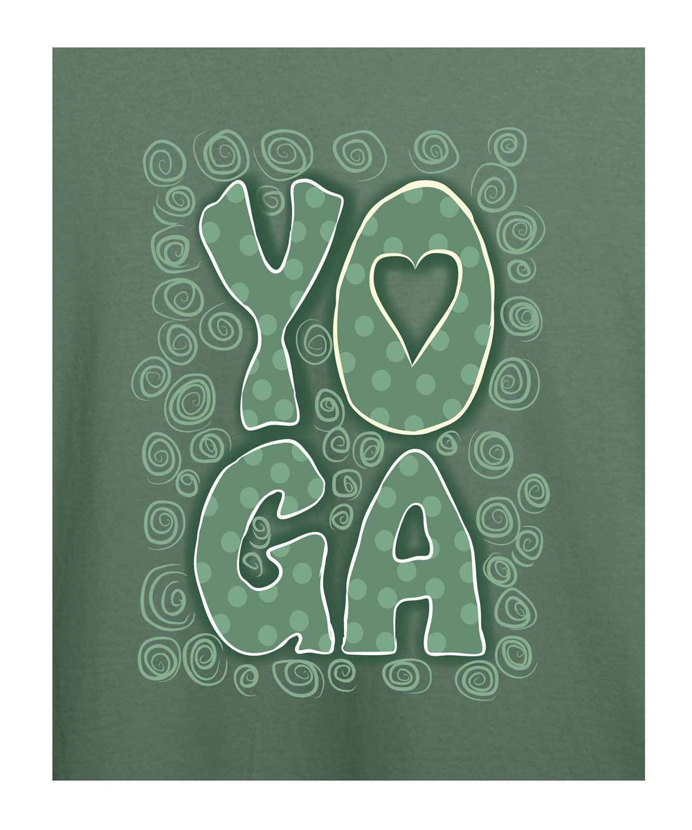 Green Yoga T-shirt