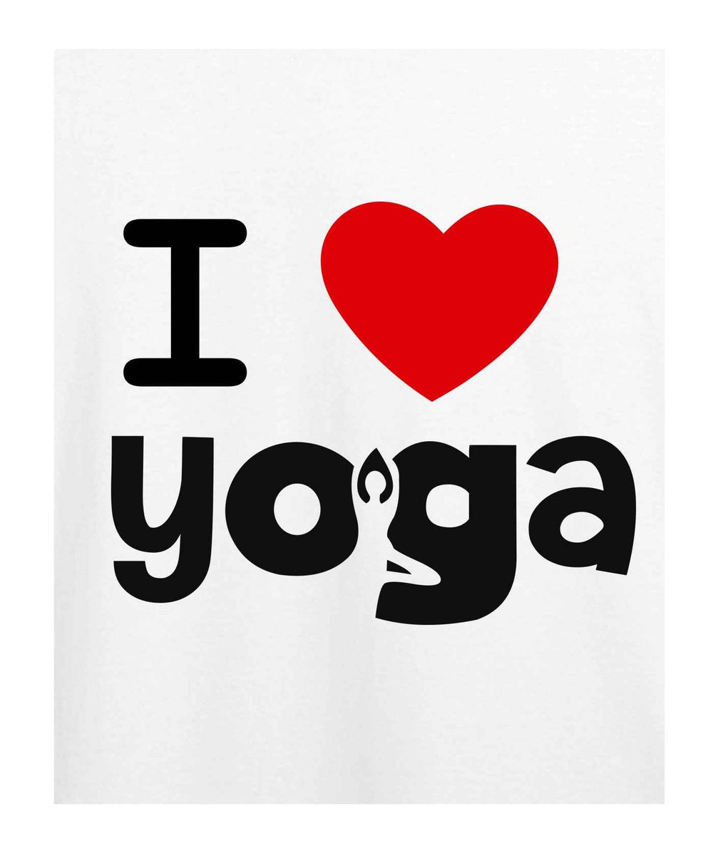 I Love Yoga T-shirt