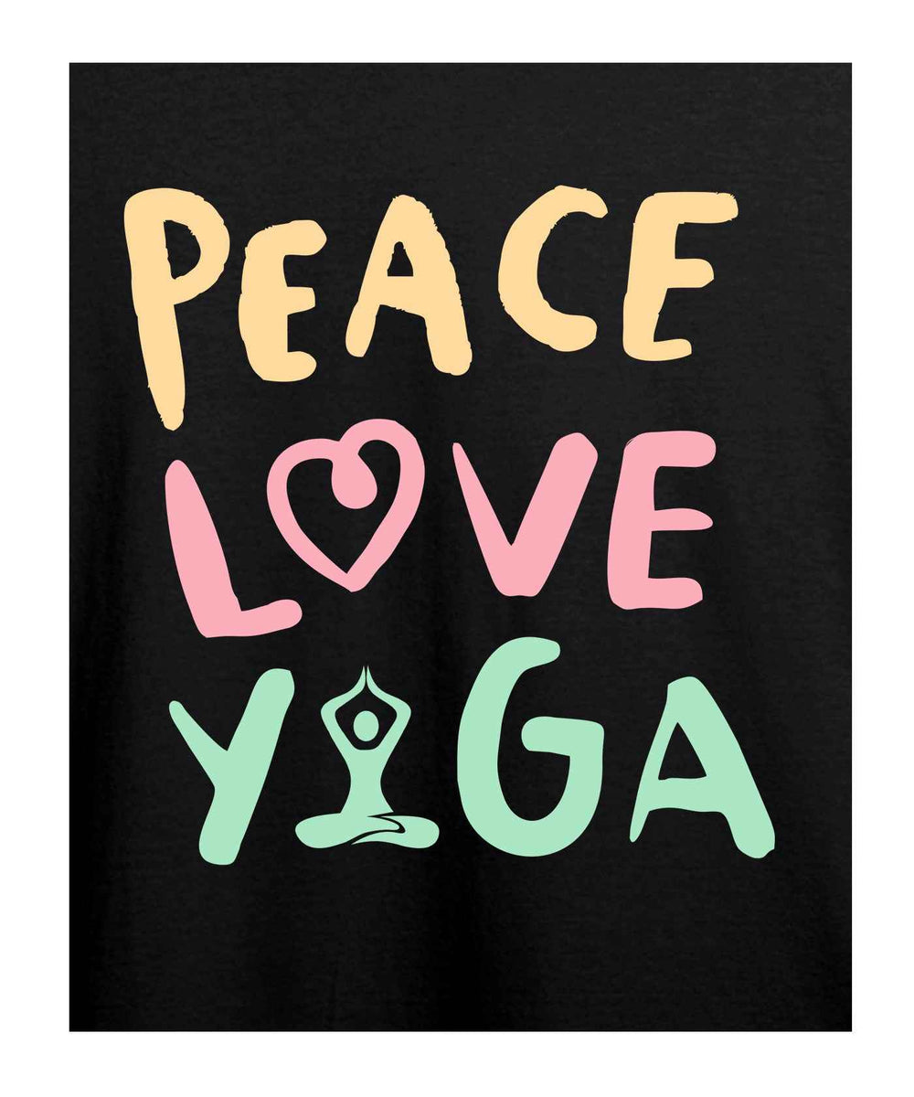 Peace Love Yoga T-shirt