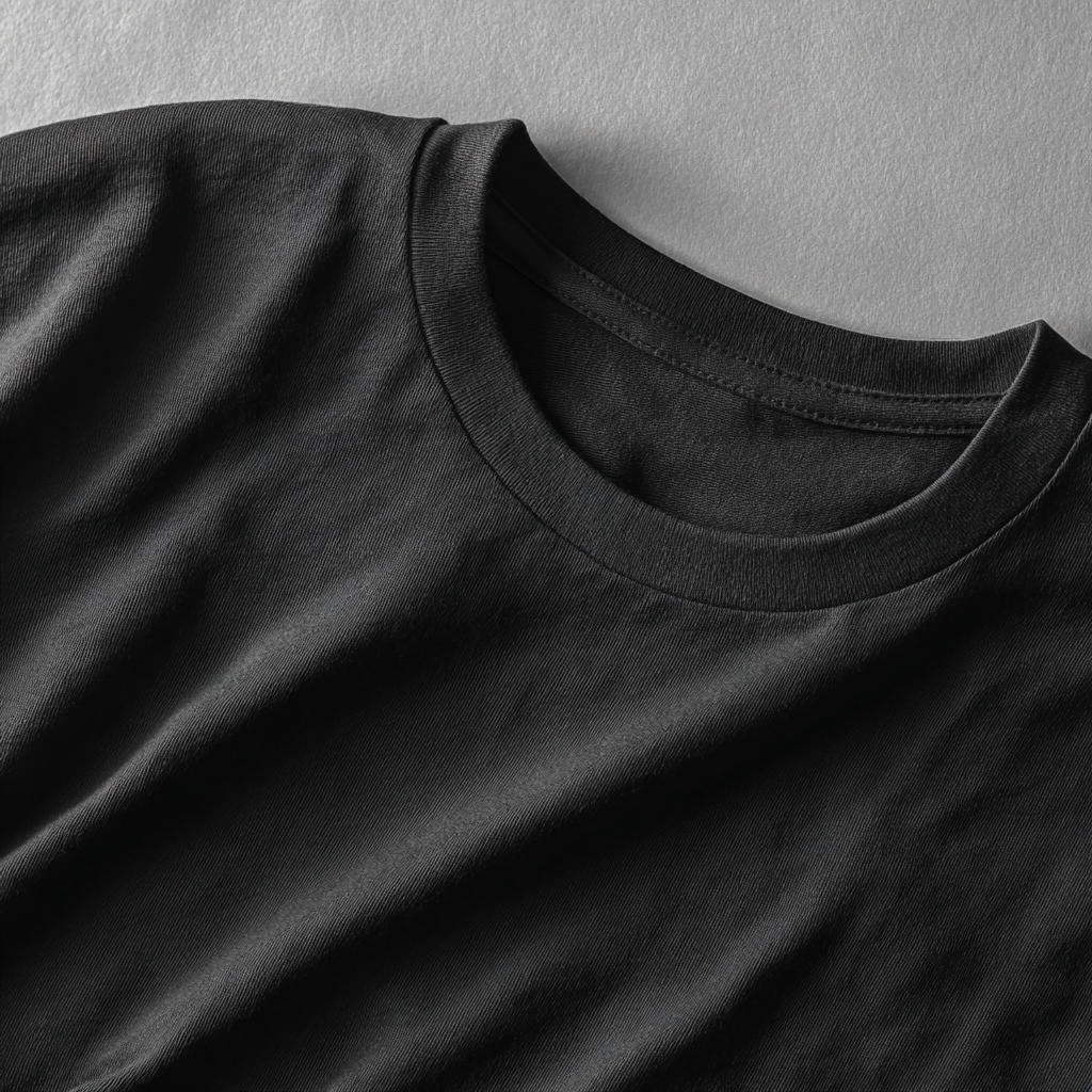 Black & White Cotton Slub T-Shirt Combo
