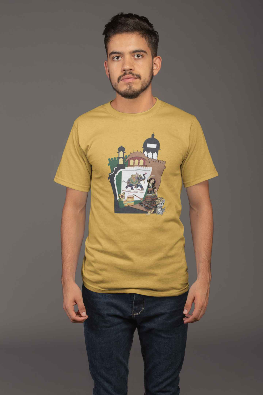 Jaipur Forts Classic Fit T-shirt