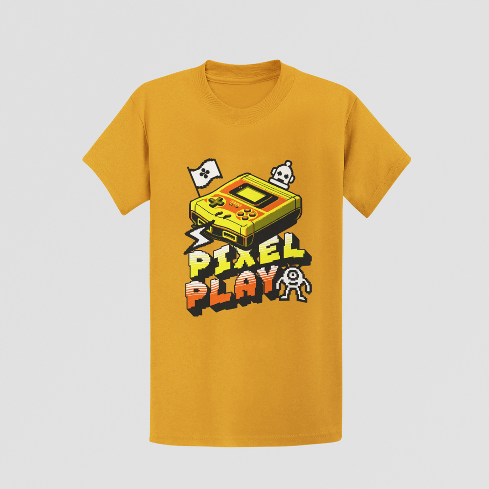 "Pixel Play" Retro Gaming Unisex T-Shirt