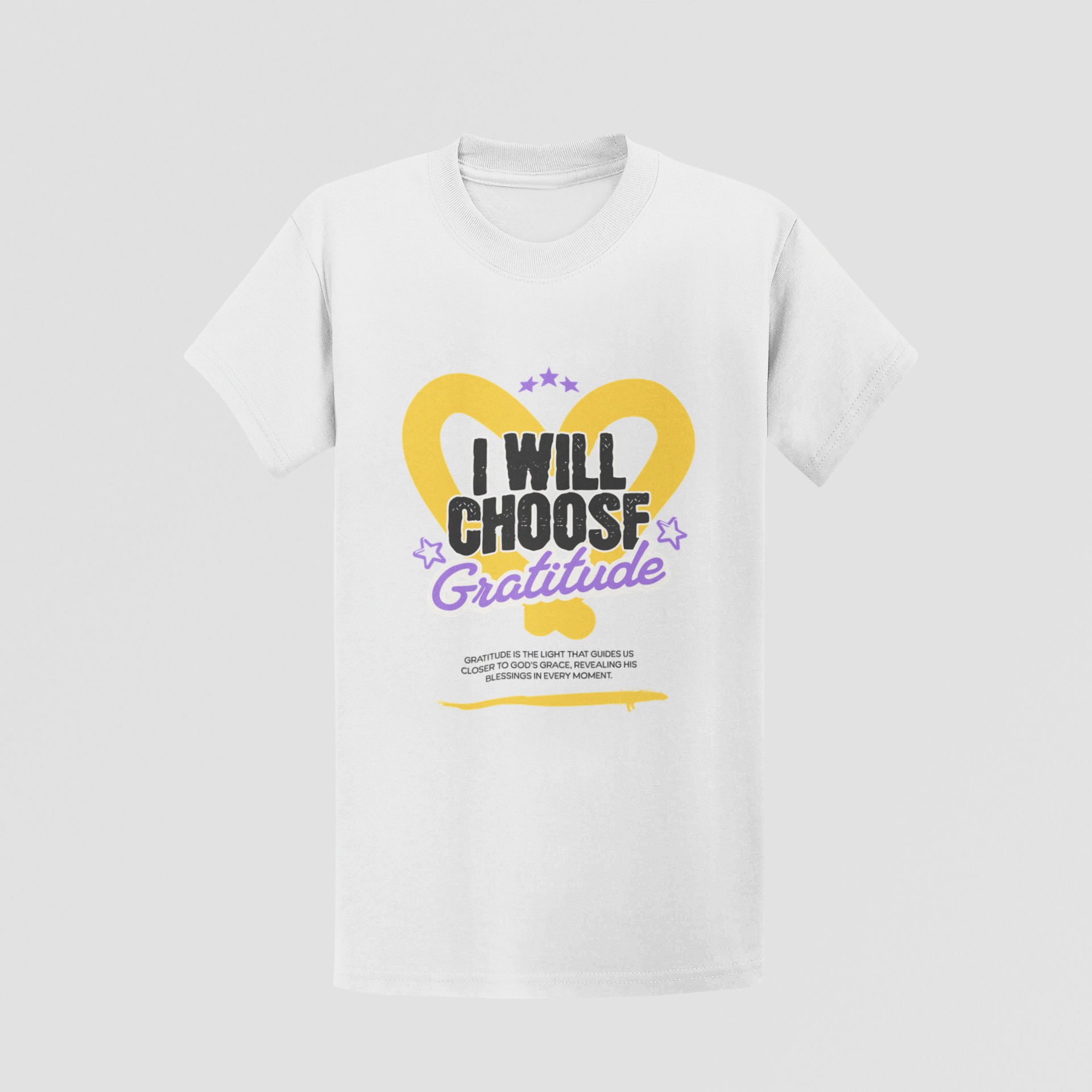 "I Will Choose Gratitude" Unisex T-Shirt