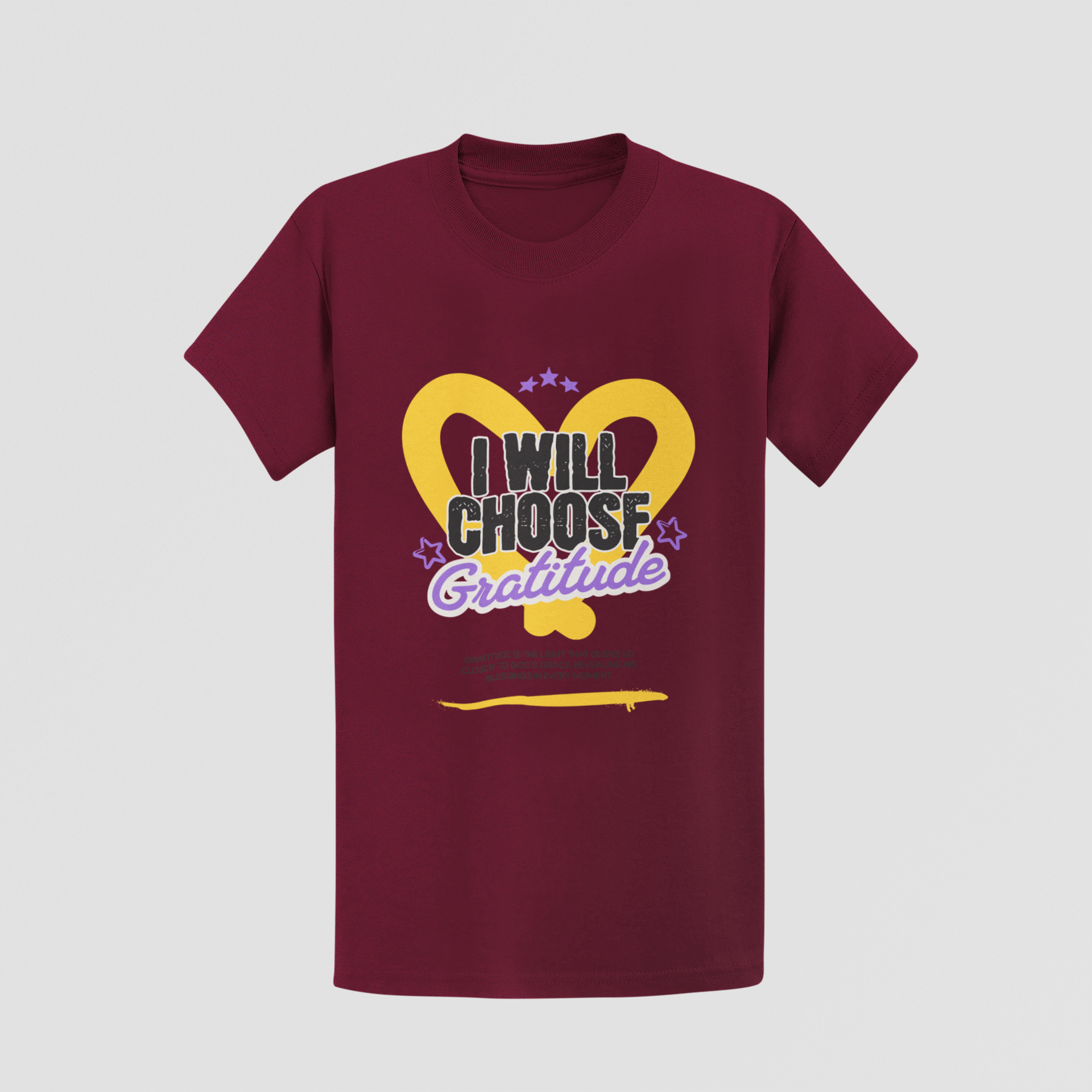 "I Will Choose Gratitude" Unisex T-Shirt