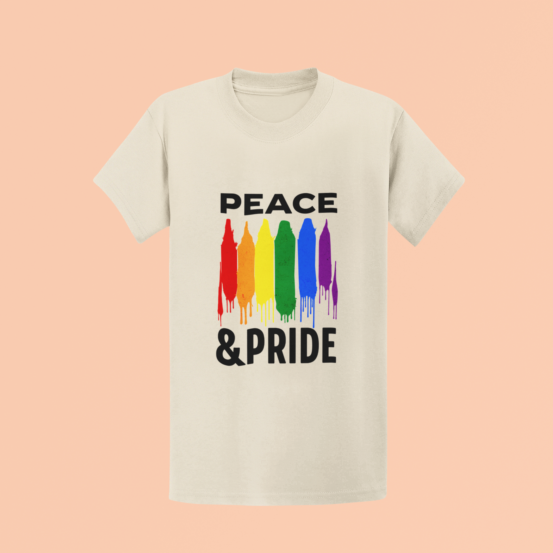 "Peace & Pride" Statement Unisex T-Shirt