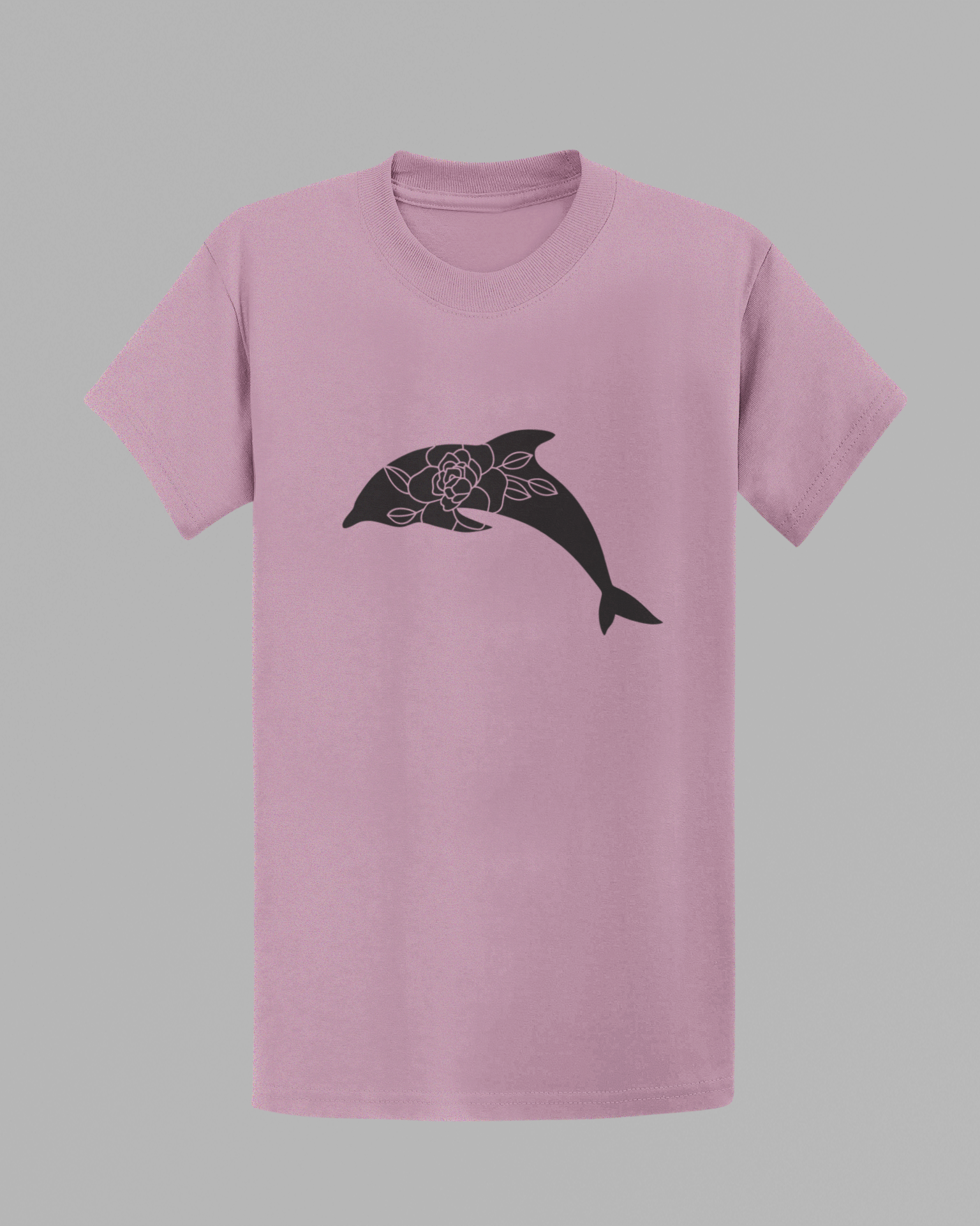 Flower Dolphin T-shirt