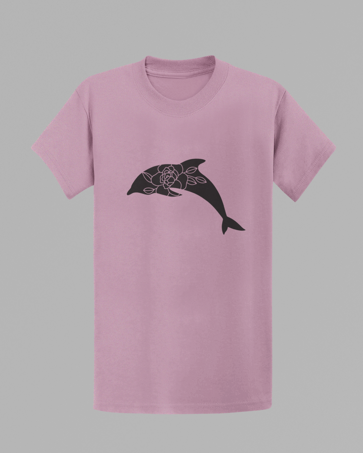 Flower Dolphin T-shirt