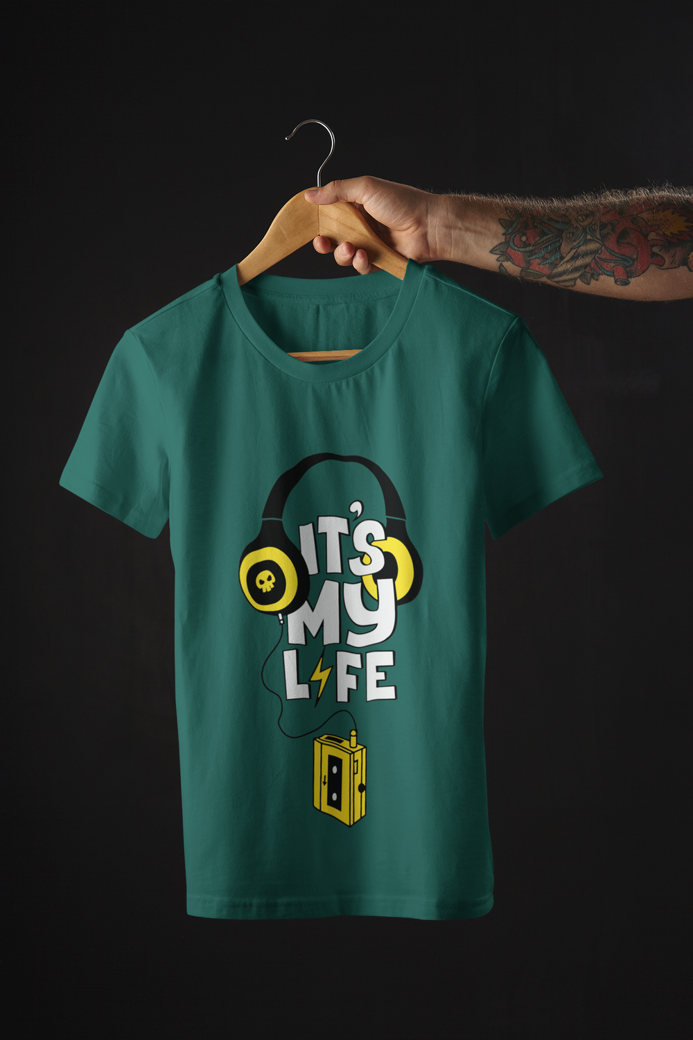 Music Life Classic Fit T-shirt - The T-shirt Shop