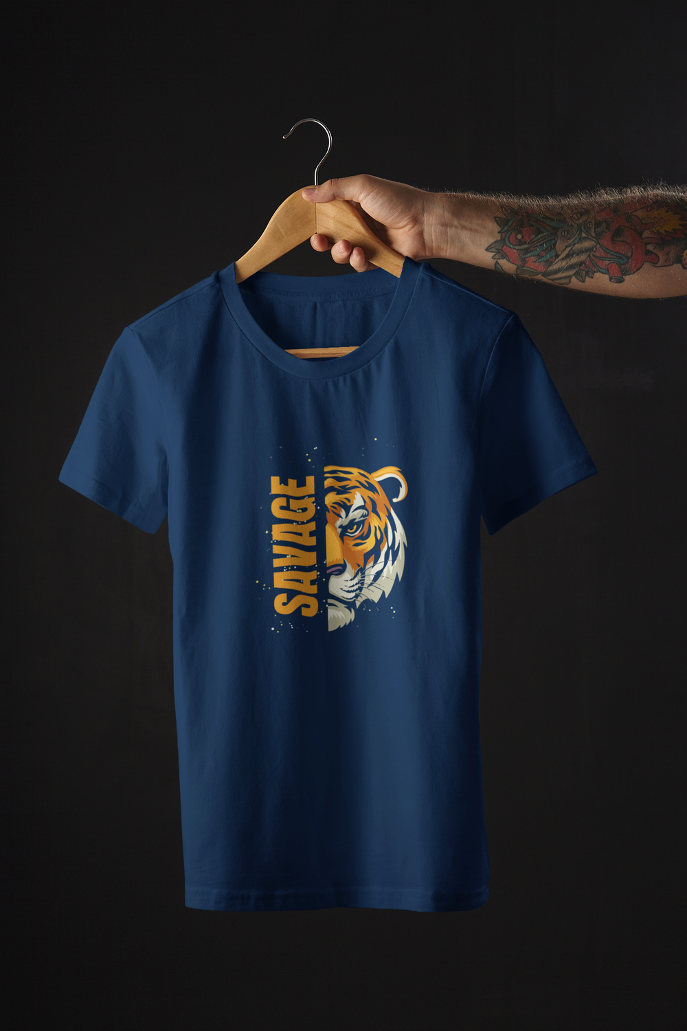 Savage Tiger Classic Fit T-shirt - The T-shirt Shop