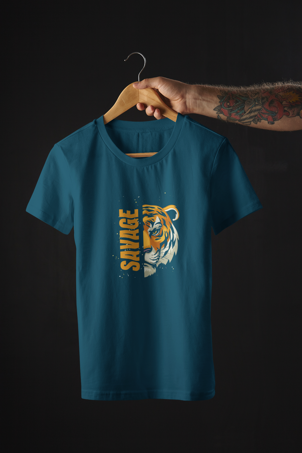 Savage Tiger Classic Fit T-shirt