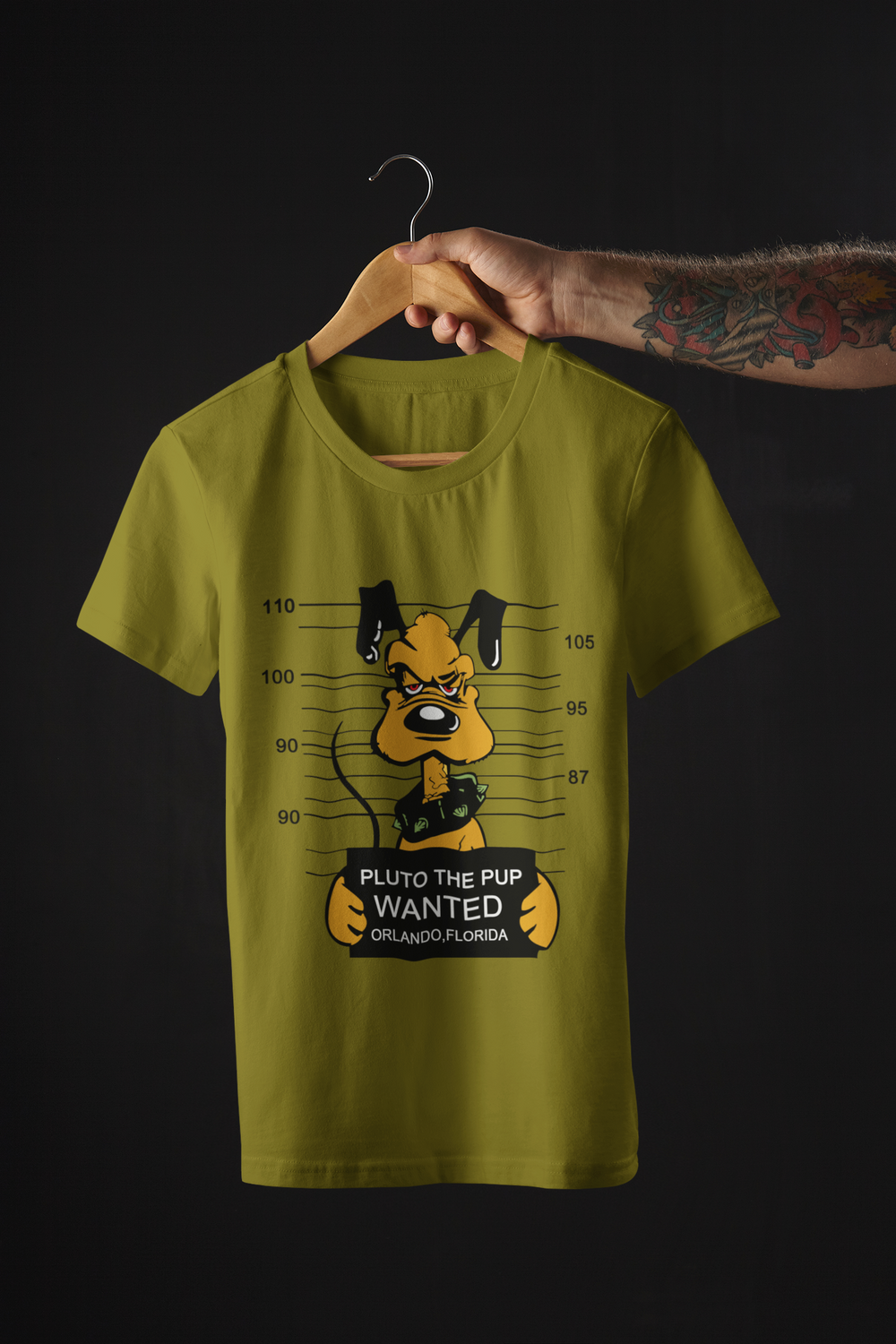 Wanted Dog Classic Fit T-shirt
