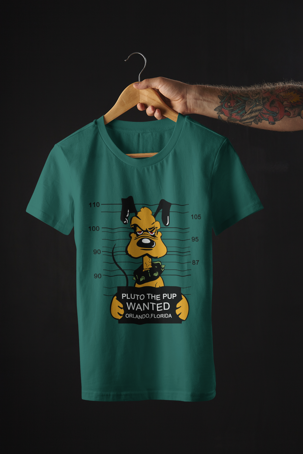 Wanted Dog Classic Fit T-shirt - The T-shirt Shop