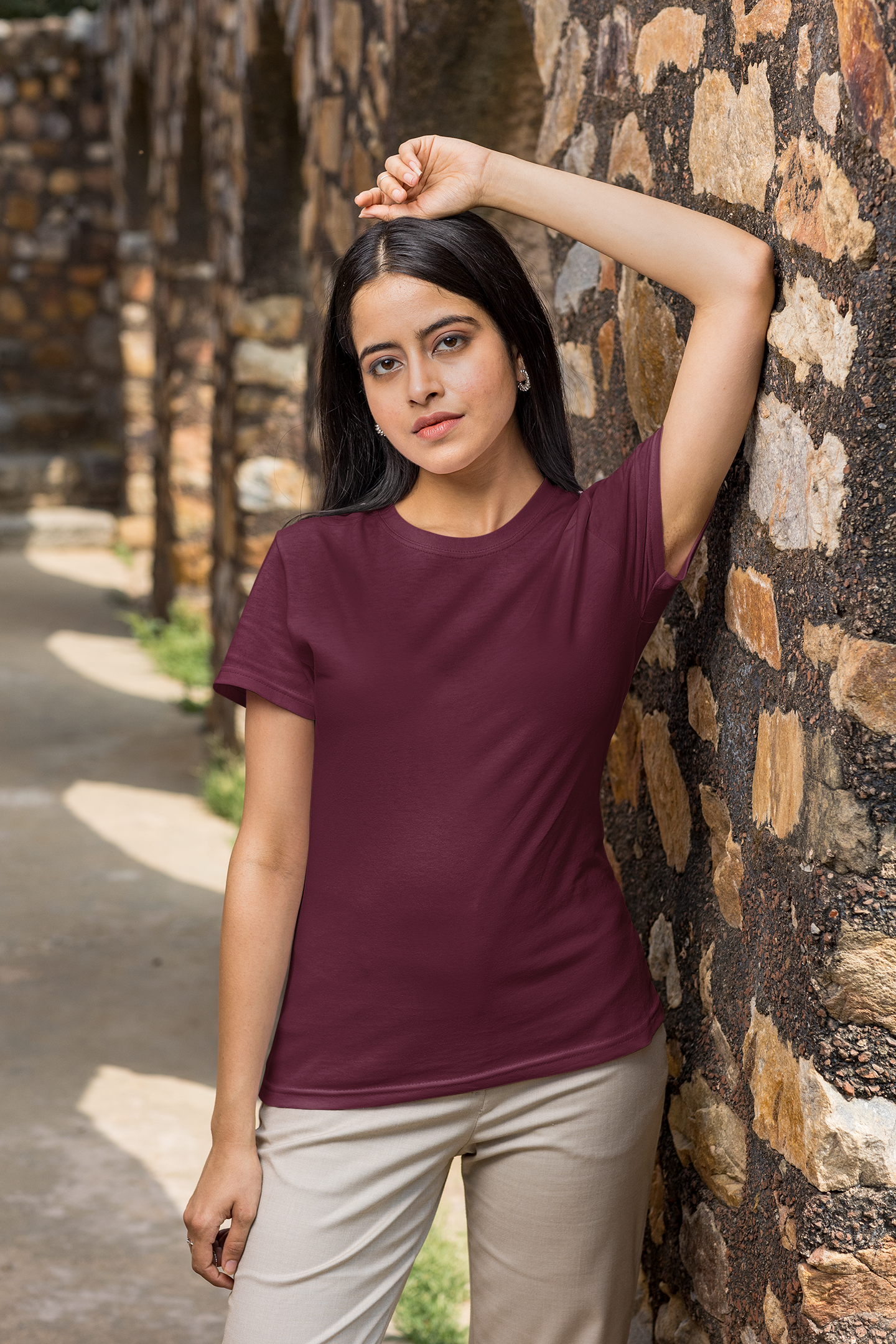 Plain Woman's Classic Fit T-shirt