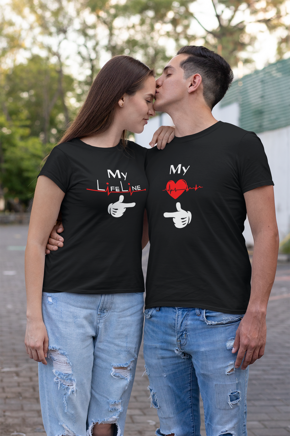 My Lifeline Couple T-shirt